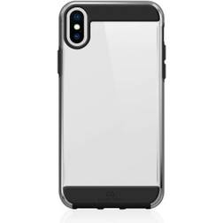 Blackrock Air Robust Cover per iPhone XS-X Nero-Bianco