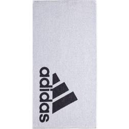 Adidas Small Bath Towel White/Black (100x50cm)