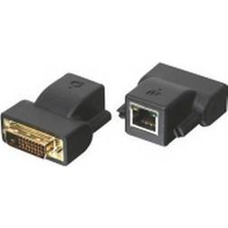 IOGEAR DVI-RJ45 M-F Adapter