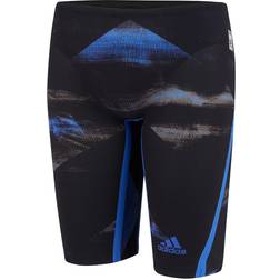 adidas Adizero Breaststroke Swim Shorts - Black/Hi-Res Blue