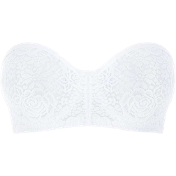 Wacoal Halo Lace Strapless Bra - Ivory