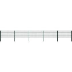vidaXL Fence Panel with Posts