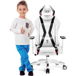 Diablo X-Horn 2.0 Kids Size Gaming Chair - White/Black