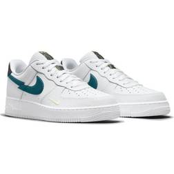 NIKE Air Force 1 '07 Low M - White/Lime Glow/Off-Noir/Aquamarine