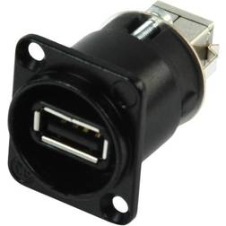 Neutrik USB A-USB B 2.0 F-F Adapter