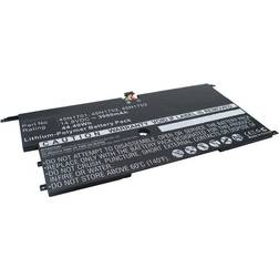 CoreParts Batterie de portable lithium-polymère 3000 mAh 44.4 Wh noir pour Lenovo ThinkPad X1 Carbon (2nd Gen) 20A7, 20A8