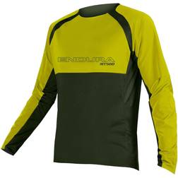 Endura MT500 Burner II Long Sleeve Jersey Men - Forest Green