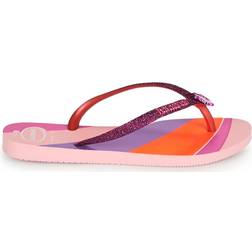 Havaianas Kid's Slim Glitter II - Candy Pink