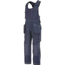 Snickers Workwear 0214 Canvas One Piece Trousers - Navy