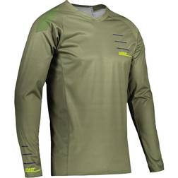 LEATT DBX 5.0 MTB LS Maglia da Bicicletta Verde