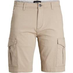 Jack & Jones Joe Akm Cargo Shorts - Beige/Crockery