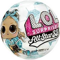 LOL Surprise All Star B.B.s Sports Series 3 Soccer Team Sparkly Dolls with 8 Surprises