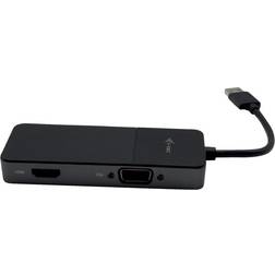 I-TEC USB A-HDMI/VGA 3.0 M-F 0.1m