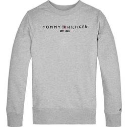 Tommy Hilfiger Essential Sweatshirt Met Logo - Grijs