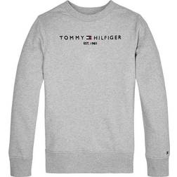 Tommy Hilfiger Felpa - Grigio - Blu Notte/Grigio Sfumato/Rosso/Bianco