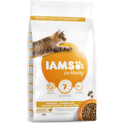 IAMS Vitality Adult Cat Food Hairball Reduction with Fresh Chicken 10kg