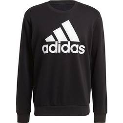 Adidas Essentials Big Logo Sweatshirt - Black/White