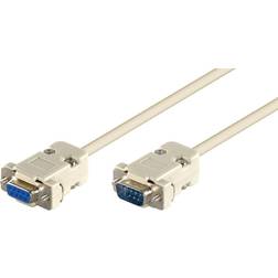 MicroConnect DB9-DB9 M-F 3m