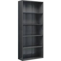 vidaXL 5 Tier Bücherregal 189cm