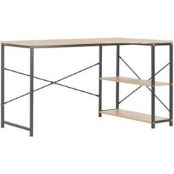 vidaXL L-Shaped Skrivbord 72x120cm