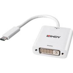 Lindy USB C-DVI M-F 0.17 0.2m