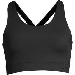 Casall Crossback Sport Bra - Black