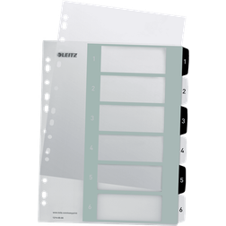 Leitz Wow Indices Printable PP A4+ 1-6