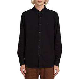 Volcom Oxford Stretch Long Sleeve Shirt - New Black