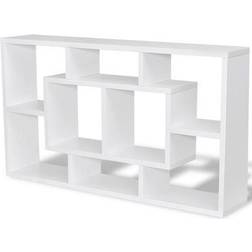 vidaXL Floating 8 Compartments Væghylde 85cm