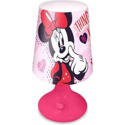 Minnie Mouse Pink Table Lamp Lámpara de mesa