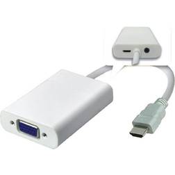 MicroConnect HDMI - VGA/USB Micro B/3.5mm M-F Adapter