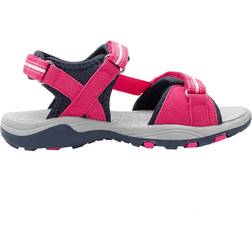 Trollkids Girl's Preikestolen Sandal - Magenta/Navy