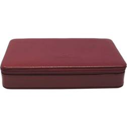 Windrose Merino Jewellery Box - Red