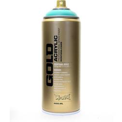 Montana Cans Gold Acrylic Professional Spray Paint Turquoise 400ml