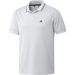 Adidas Go To Pique Polo Shirt Men - White/Crew Navy