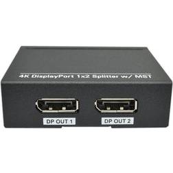 VivoLink DisplayPort-2DisplayPort Splitter F-F Adapter