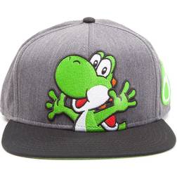 Nintendo Super Mario Snapback with Yoshi & Egg - Grey (SB770412NTN)