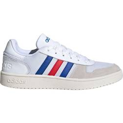 adidas Hoops 2.0 M - Ftwr White/Collegiate Royal/Scarlet