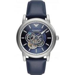 Emporio Armani automatique en Cuir Bleu