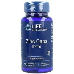 Life Extension Zinc Caps 50mg 90 st