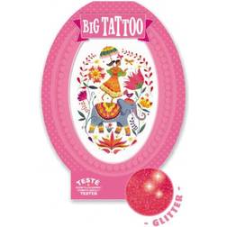 Djeco Big Tattoo India with Glitter