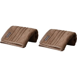 Mimou Devon 2-pack Gästhandduk Beige (50x30cm)