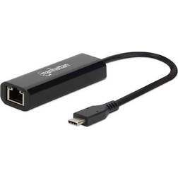 Manhattan USB C-RJ45 M-F Adapter