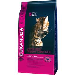 Eukanuba Adult Chicken Dry Cat Food for Sterilised Cats/Weight Control 1.5kg