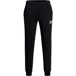 Jack & Jones Gordon New Soft Sweat Trousers - Black/Black