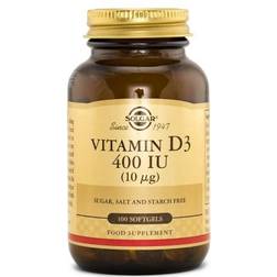 Solgar Vitamin D3 400 IU 100 stk