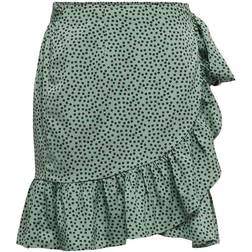 Only Olivia Wrap Skirt - Groente