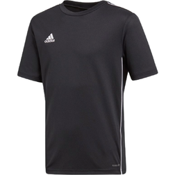 adidas Kid's Core 18 Training Jersey - Black/White (CE9020)