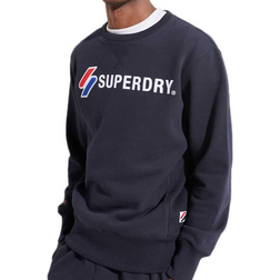 Superdry Applique Sweatshirt - Deep Navy