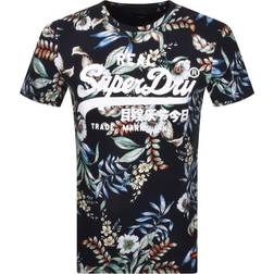 Superdry Vintage Logo T-shirt - Hawaii Black